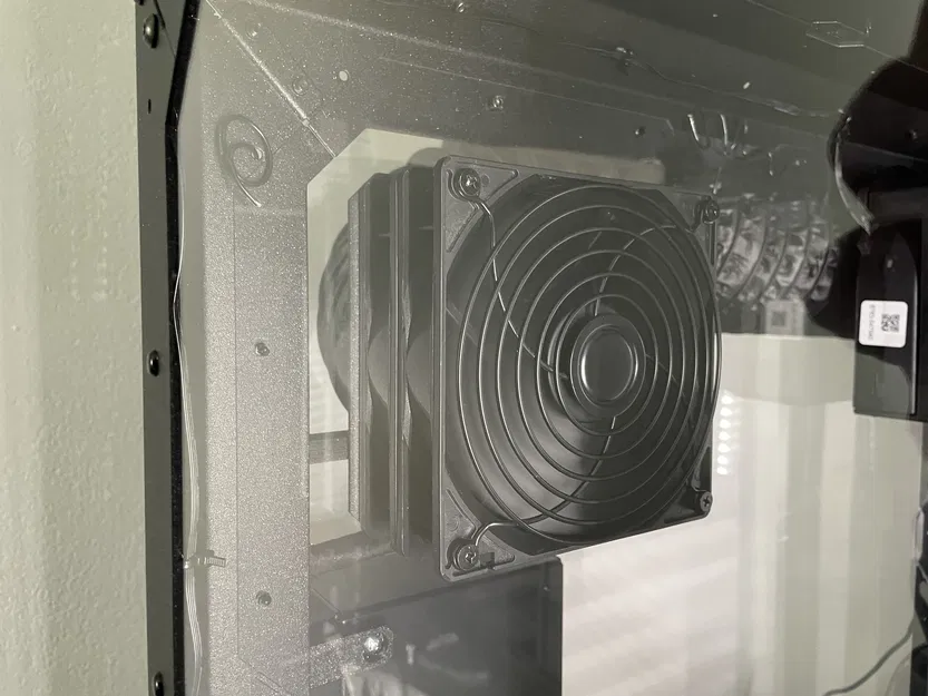 Ống Dẫn Khí Ra Ngoài Cho Lồng Máy Original Prusa (Quạt 120mm) - Image 3