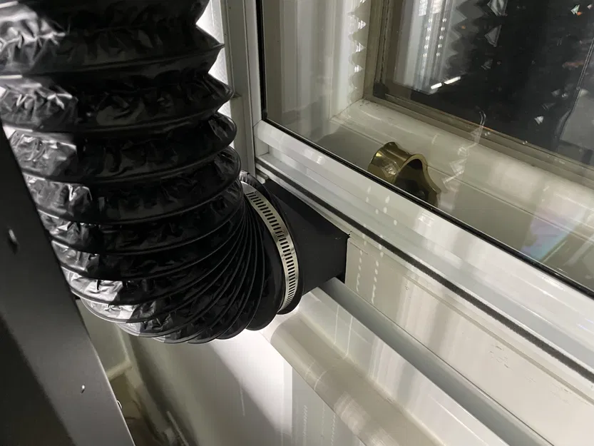 Ống Dẫn Khí Ra Ngoài Cho Lồng Máy Original Prusa (Quạt 120mm) - Image 6