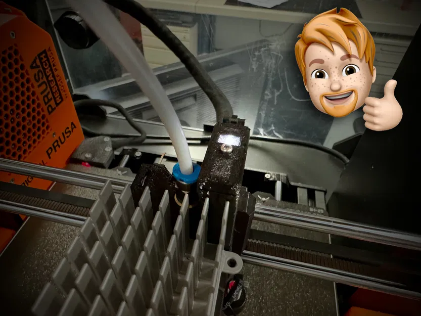 Tấm Chắn Ống Khói MK3S+ LED-Mod cho MMU2S hoặc MMU3 - Image 1