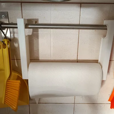 Kệ Giữ Khăn Giấy Treo Thanh Ray Ikea