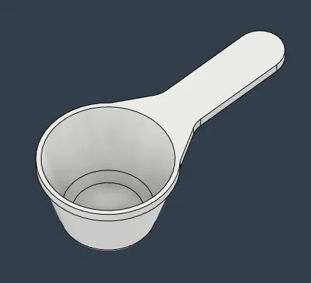 Muỗng đong Creatine 3g - Image 1