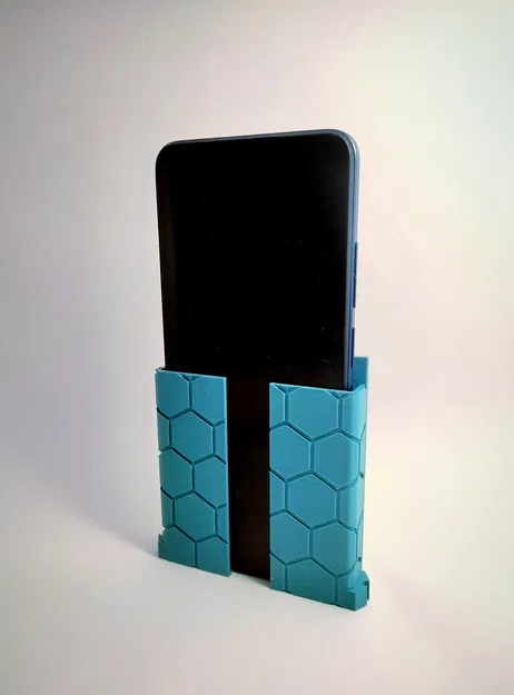 Giá Đỡ Điện Thoại/Trạm Sạc Treo Tường Họa Tiết Lục Giác - Image 4