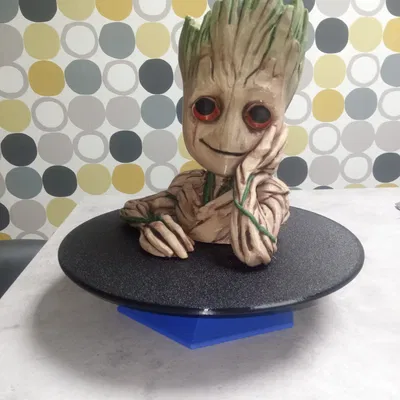 Bàn xoay để phun hoặc sơn mô hình