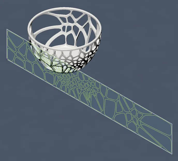 Tô Voronoi chỉ sử dụng voronoi sketch - Image 2