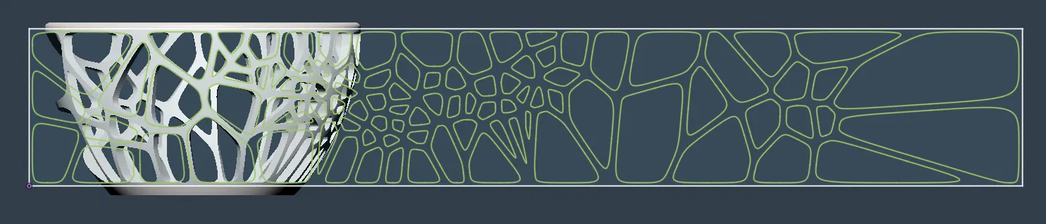 Tô Voronoi chỉ sử dụng voronoi sketch - Image 5