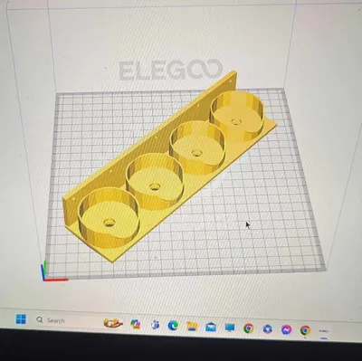 Chân đế giữ ống silicone