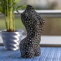 Tượng Nghệ Thuật Thân Hình Phụ Nữ Phong Cách Voronoi - Thumbnail 1