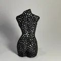 Tượng Nghệ Thuật Thân Hình Phụ Nữ Phong Cách Voronoi - Thumbnail 7
