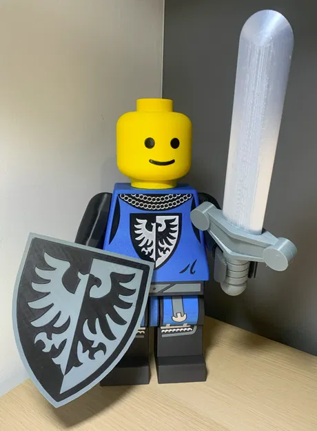 Mô hình Hiệp sĩ Lego Khổng Lồ (Tỉ lệ 1:10) - Image 1