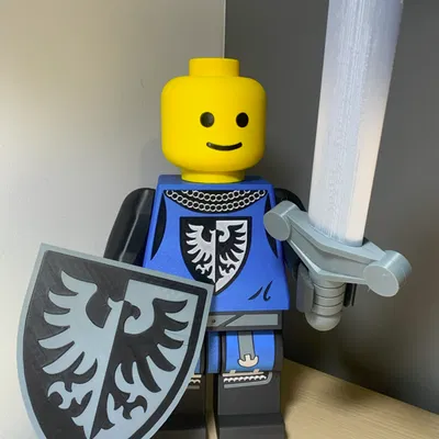 Mô hình Hiệp sĩ Lego Khổng Lồ (Tỉ lệ 1:10)