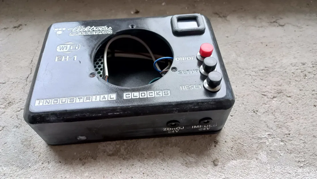 Vỏ cho bộ tạo xung cho đồng hồ Pragotron/Elektrocas/IBM 24V - Image 9