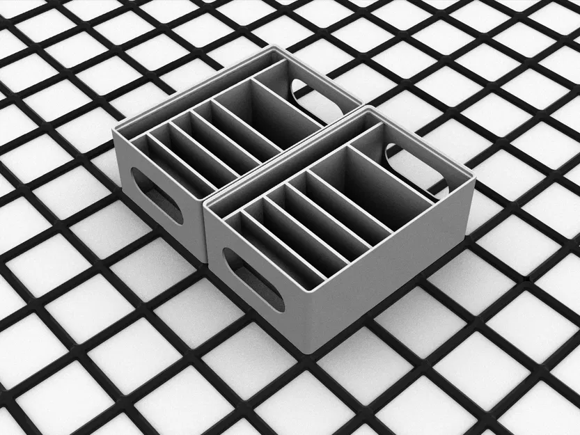 [gridfinity] Hộp đựng gói bột làm bếp (65mm đến 78mm rộng) - Image 3