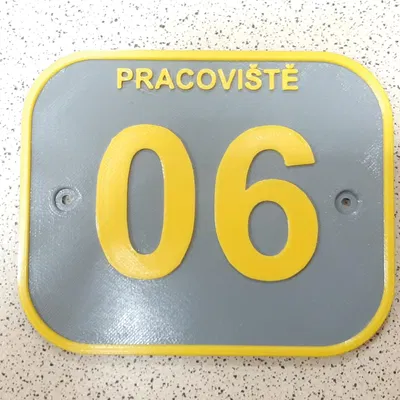 Tấm bảng cho Chỗ làm việc 1-10