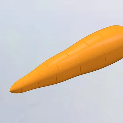 Mũi cà rốt cho người tuyết