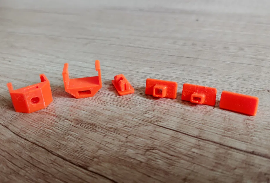 Pát kẹp đèn LED cho Prusa Enclosure gốc - Image 2