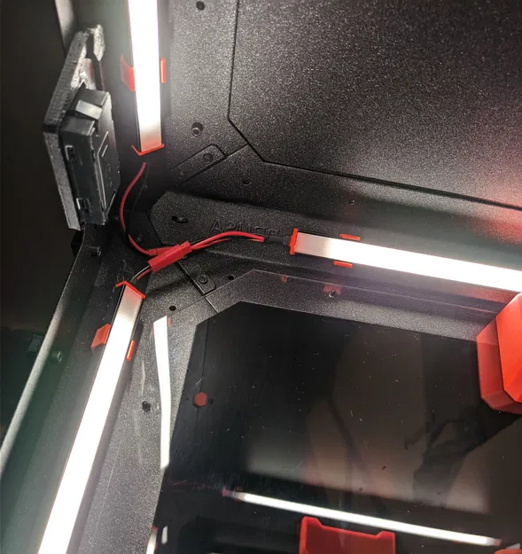 Pát kẹp đèn LED cho Prusa Enclosure gốc - Image 4