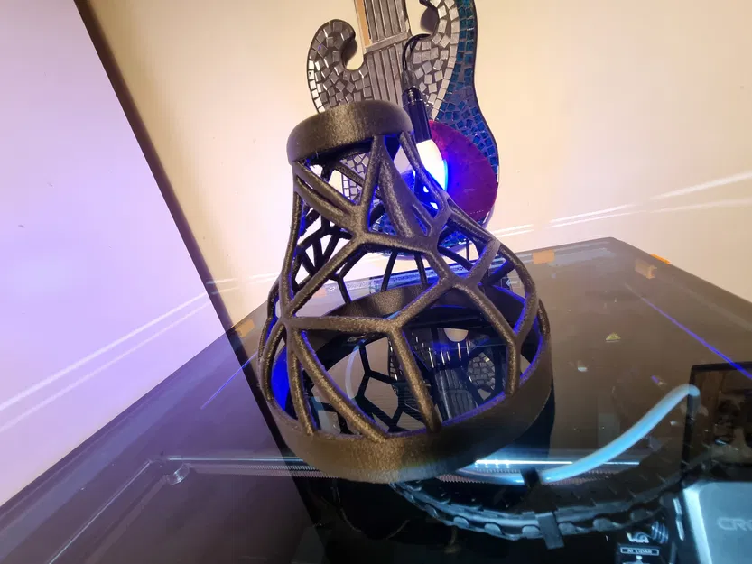 Chao Đèn Trang Trí Họa Tiết Voronoi - Image 6