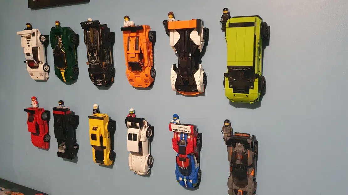 Giá Treo Tường Lớn LEGO Speed Champions - Image 4