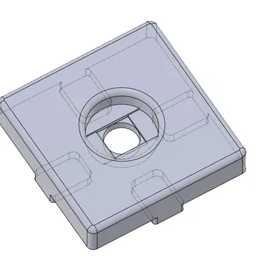 Nắp Cuối Thanh Nhôm 1515 V0.2 Có Lỗ Vít (remix)