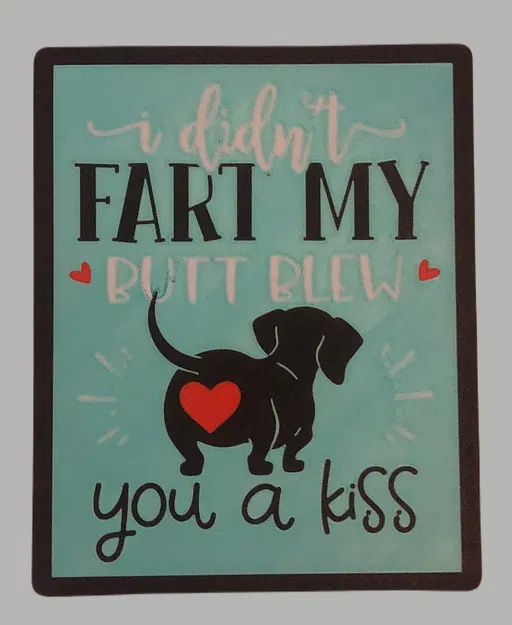 Tôi Không Hề Đánh Rắm - Mông Bạn Thổi Nụ Hôn Cho Tôi Đèn LED / Biển Hiệu - Image 2