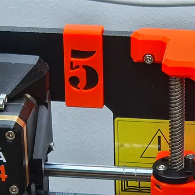 Biển số khung MK3-MK4 số 5