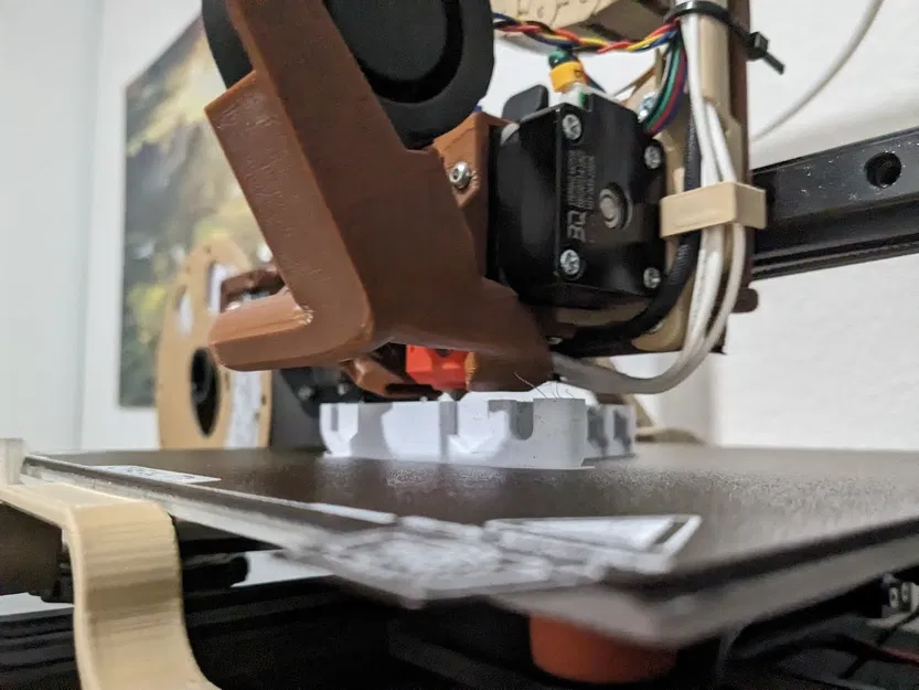 Bộ Gá BIQU H2 - Ray Trượt Tuyến Tính (MGN12H) - Có Dây Xích Kéo và Bản Remixed Không Cần BL Touch - Image 3