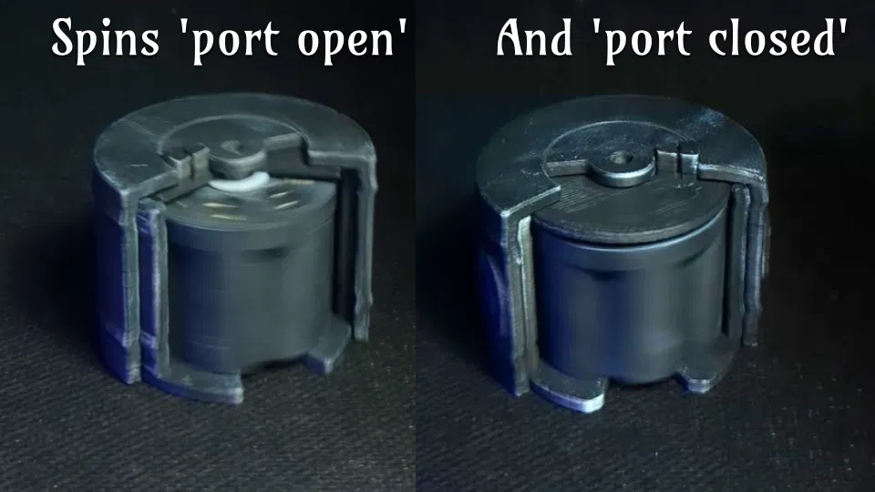 Hộp Đựng Xúc Xắc "Bullet Roller" D6 và Vỏ Xoay - Image 2