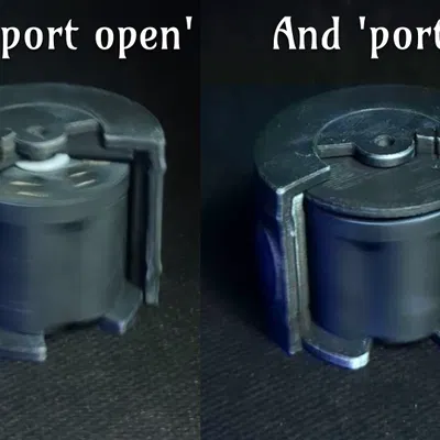 Hộp Đựng Xúc Xắc "Bullet Roller" D6 và Vỏ Xoay