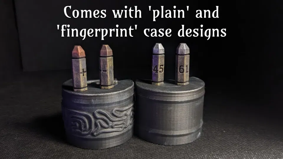 Hộp Đựng Xúc Xắc "Bullet Roller" D6 và Vỏ Xoay - Image 3