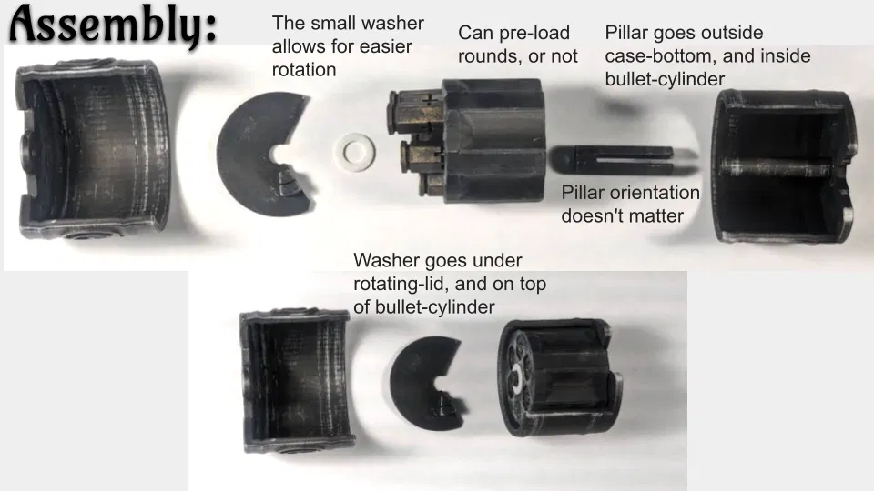 Hộp Đựng Xúc Xắc "Bullet Roller" D6 và Vỏ Xoay - Image 8