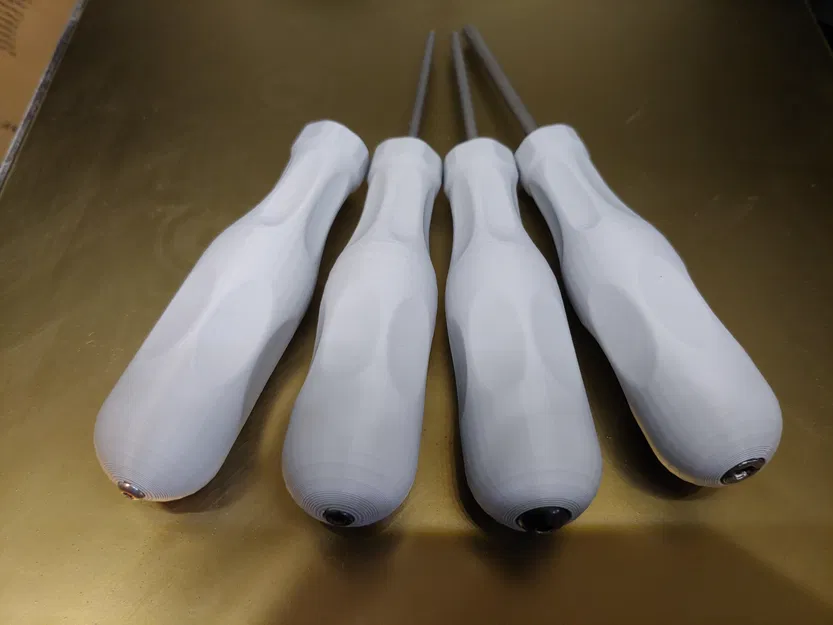 Tay cầm tua vít lục giác đầu nối 1/4" cho Voron - Bad Drivers - Image 2