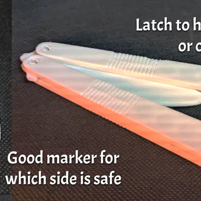 Dao Bướm TF2 Hoạt Động Được - Mô Hình 3D