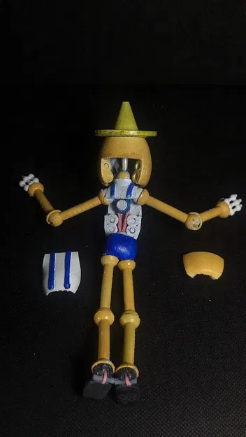 Búp Bê Pinocchio Khớp Bi - Image 1