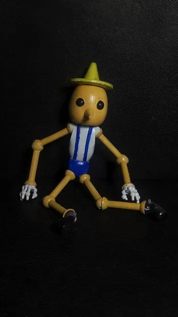 Búp Bê Pinocchio Khớp Bi - Image 3
