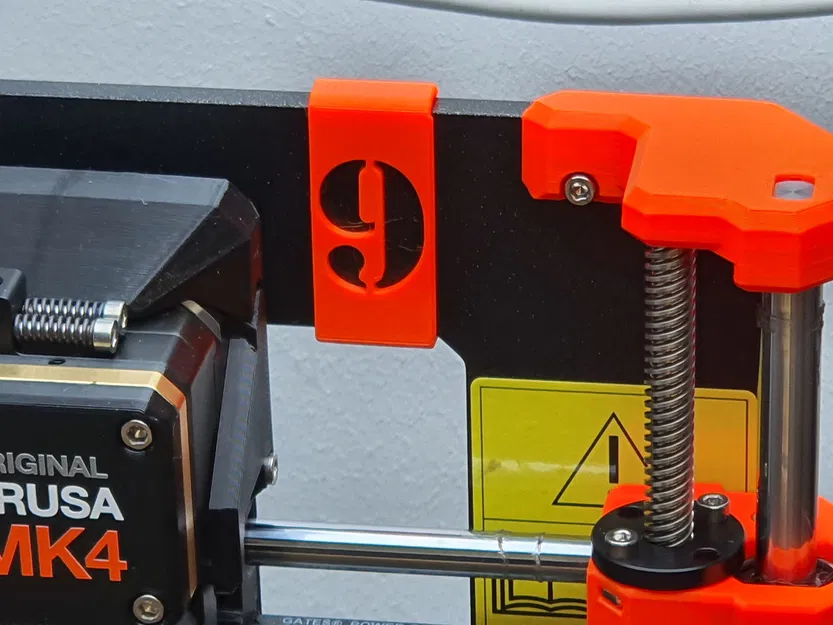 Biển số khung MK3-MK4 số 9 - Image 1