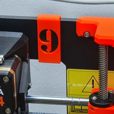 Biển số khung MK3-MK4 số 9