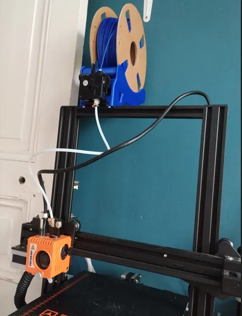 Giá đỡ cuộn dây hiệu ứng Bambulab cho Wanhao d12 - Image 3