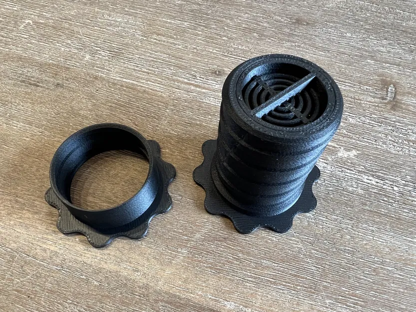 Giá Đỡ Cuộn Giấy Hút Ẩm Có Thể Điều Chỉnh / Hộp Chứa Có Phễu (File Fusion 360) - Image 4