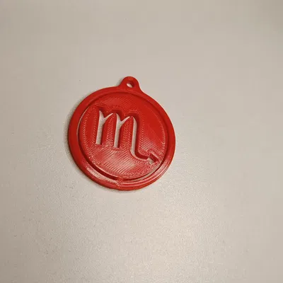 Móc khóa Scorpio xoay được