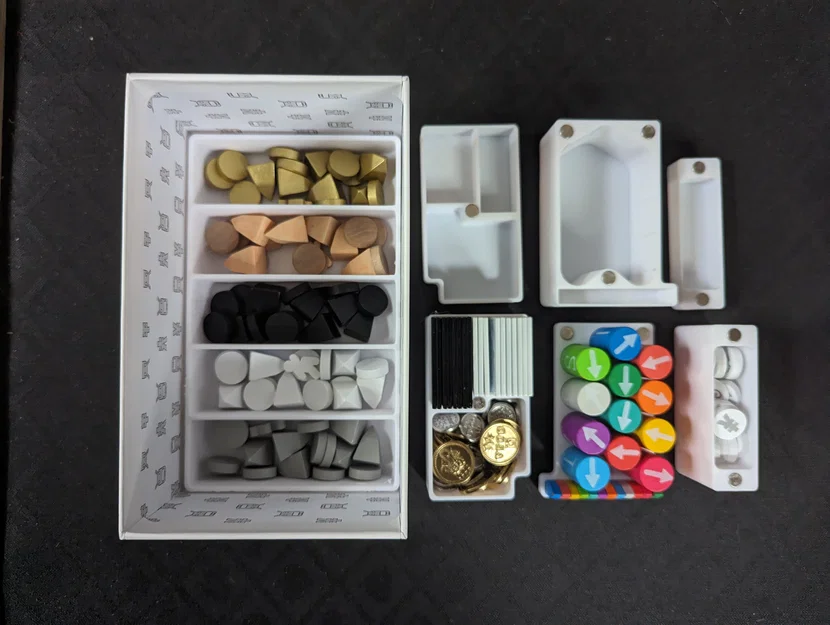 Tokyo Metro Board Game Insert / Organizer - Image 1