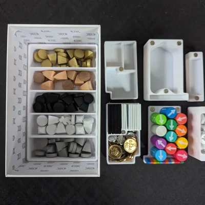 Tokyo Metro Board Game Insert / Organizer