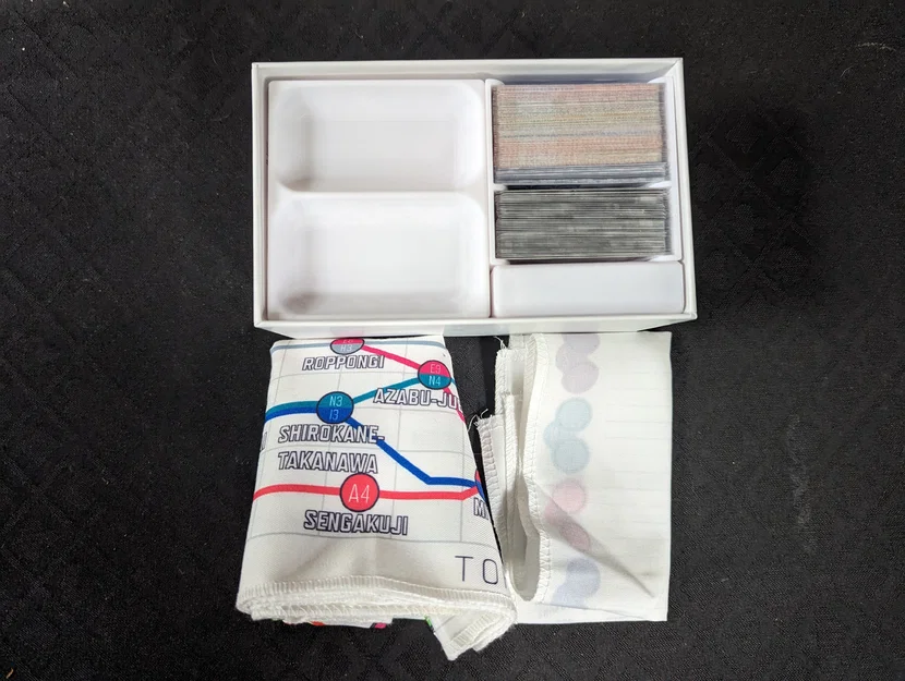 Tokyo Metro Board Game Insert / Organizer - Image 3