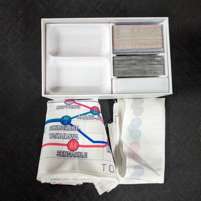 Tokyo Metro Board Game Insert / Organizer