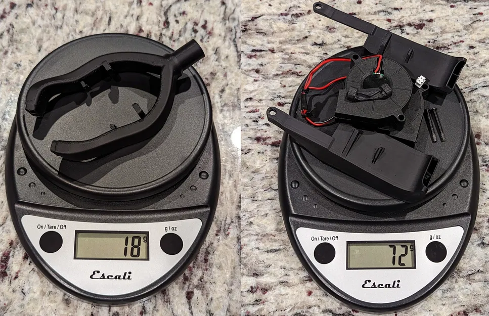 Ống dẫn làm mát bộ phận CPAP Wishbone Voron Mantis Rapido UHF - Image 3