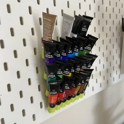 Kệ Đựng Sơn Cho Bảng Pegboard Ikea Skadis