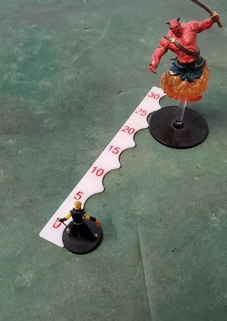 Dungeons and Dragons - Thước đo di chuyển - Image 1