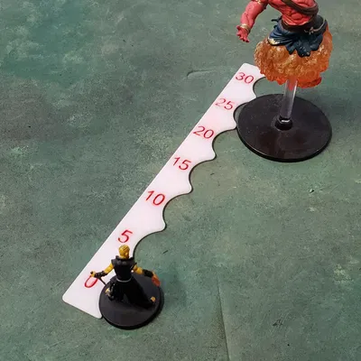 Dungeons and Dragons - Thước đo di chuyển