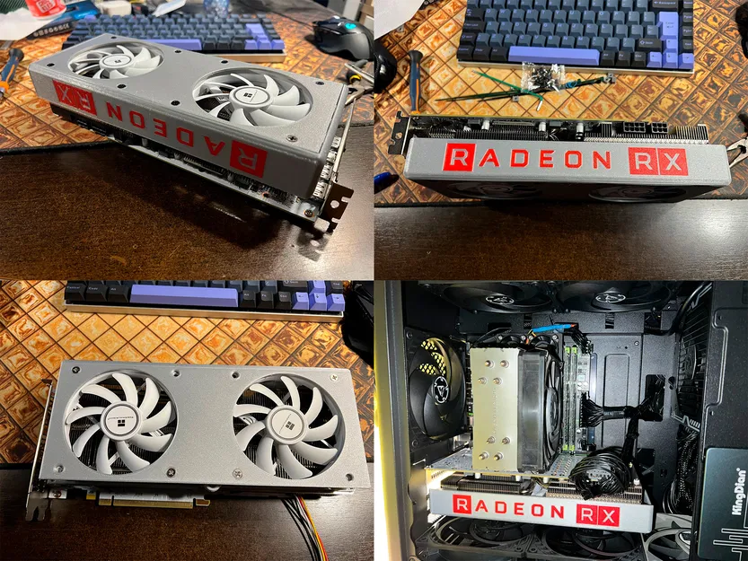 Nâng cấp Tản nhiệt Quạt 92mm cho Aliexpress Radeon RX 5700 và RX 5700 XT - Image 1