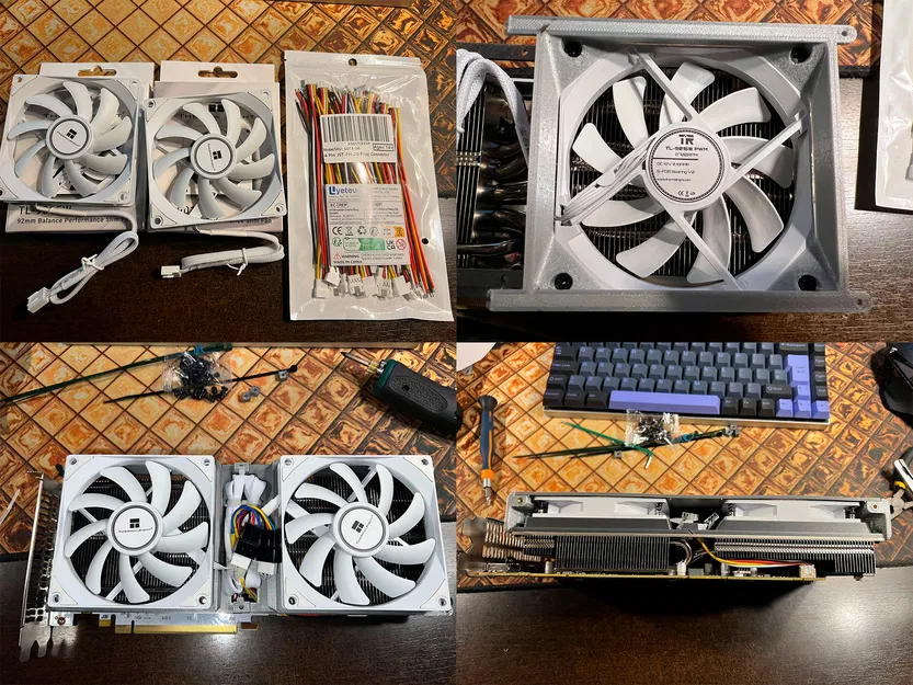 Nâng cấp Tản nhiệt Quạt 92mm cho Aliexpress Radeon RX 5700 và RX 5700 XT - Image 3