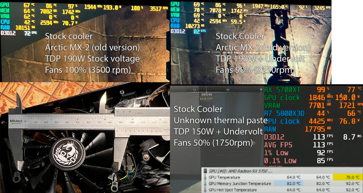 Nâng cấp Tản nhiệt Quạt 92mm cho Aliexpress Radeon RX 5700 và RX 5700 XT - Image 11